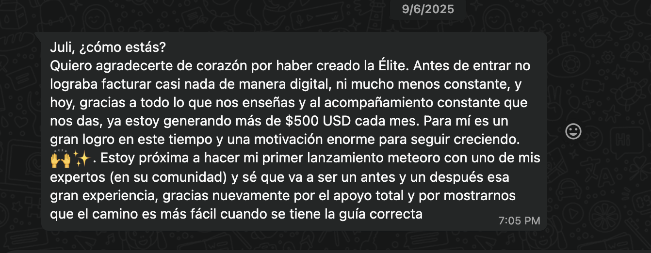 Testimonio 1 de alumnos del Taller Intensivo Funnel Eterno