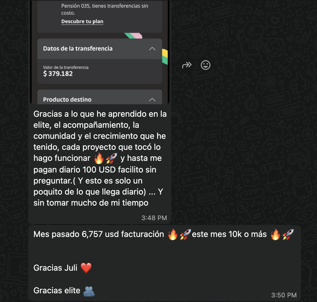 Testimonio 2 de alumnos del Taller Intensivo Funnel Eterno