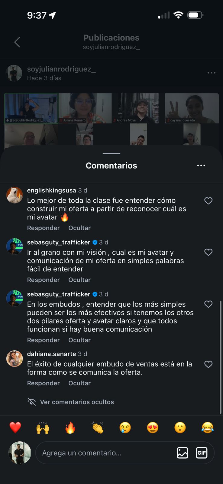 Testimonio 7 de alumnos del Taller Intensivo Funnel Eterno